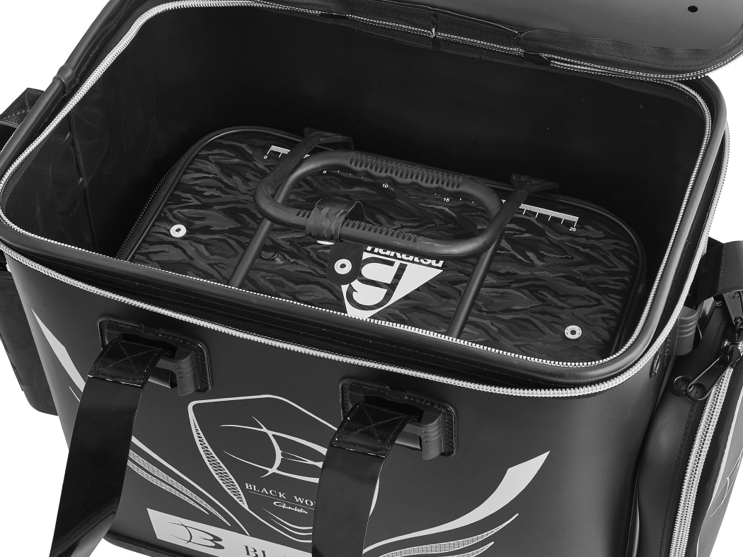 特価　がまかつ　トーナメントバッカン(ブラックワークス)　GM2607ブラック　45cmハイタイプ