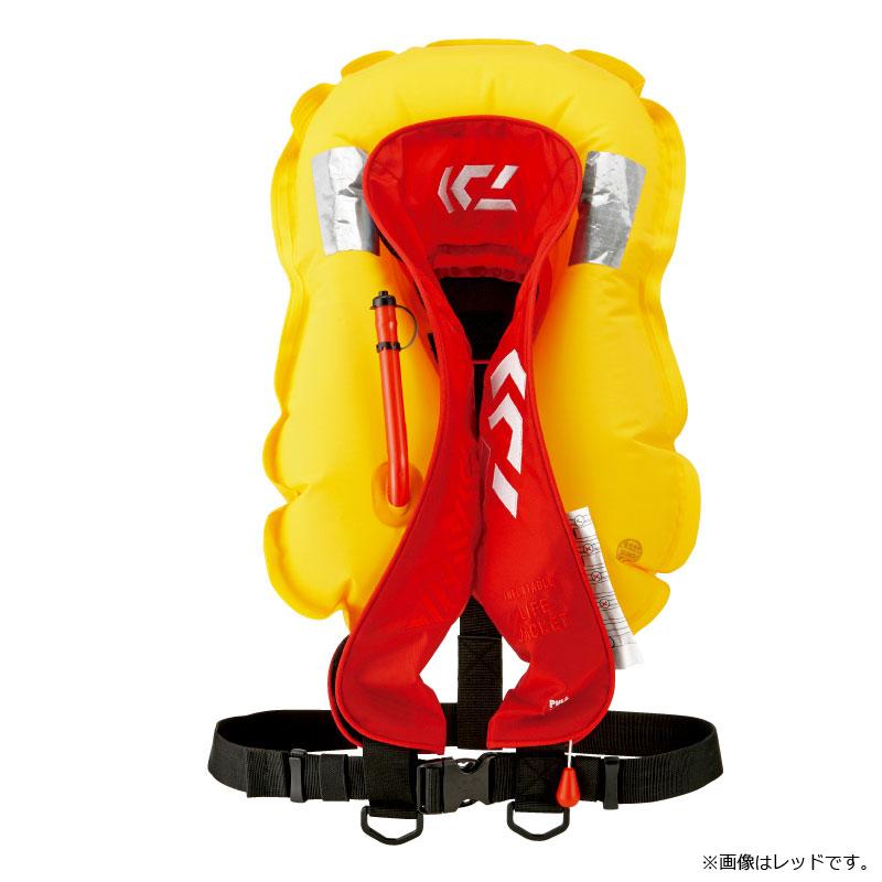 特価　ダイワ　インフレータブルライフジャケット　肩掛けタイプ自動手動膨脹式　DF2608（BKブラック）