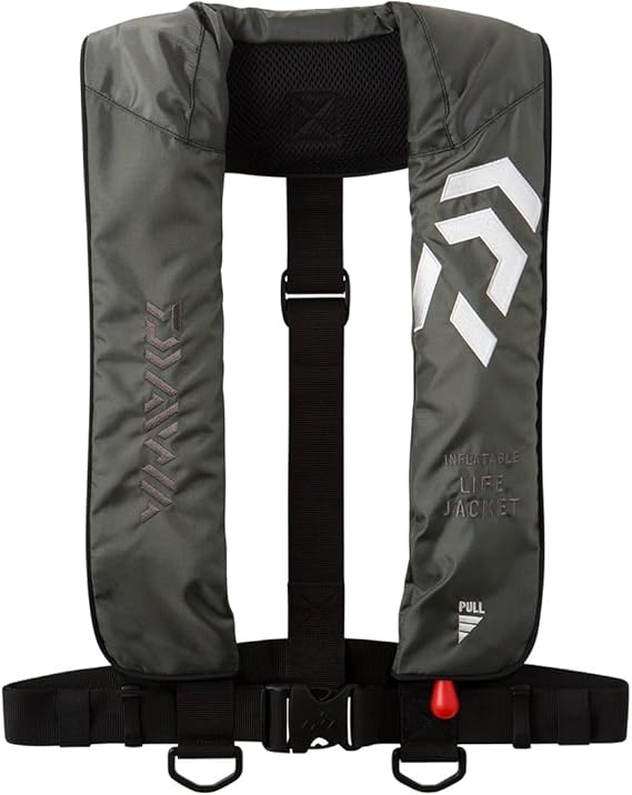 特価　ダイワ　インフレータブルライフベスト　DF-2608　グレーフリー