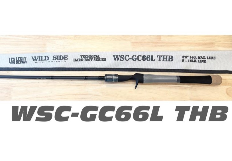 レジットデザイン　ワイルドサイド　テクニカルハードベイト　WSC-GC66L THB（2026）