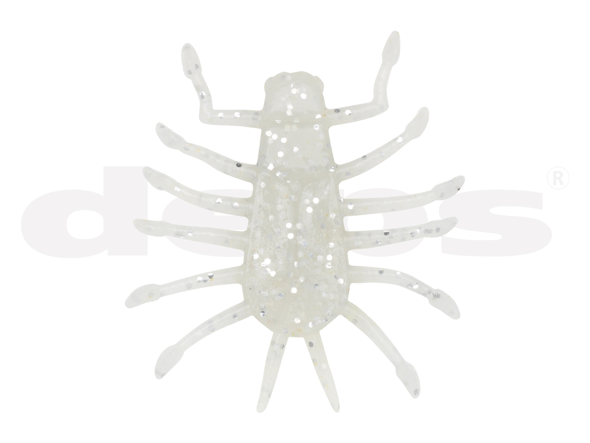 ウィグルバグ#130ホワイト/シルバーフレーク