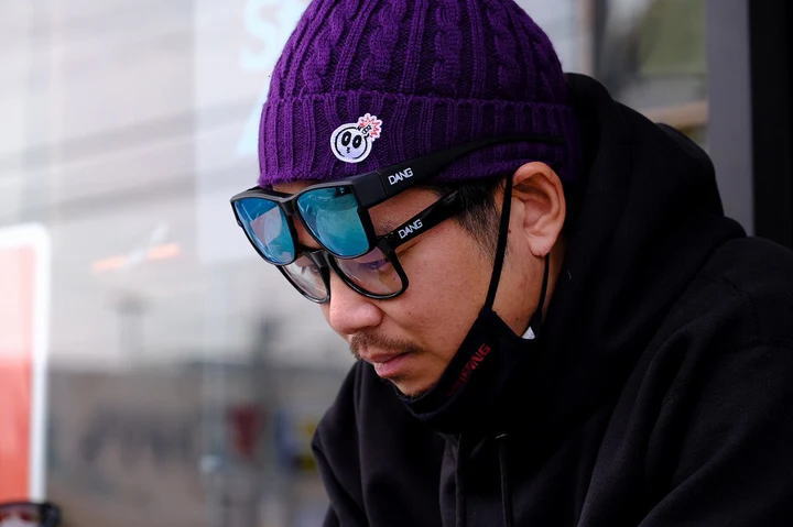 モンドJPブラックマットxブラウンポラライズド