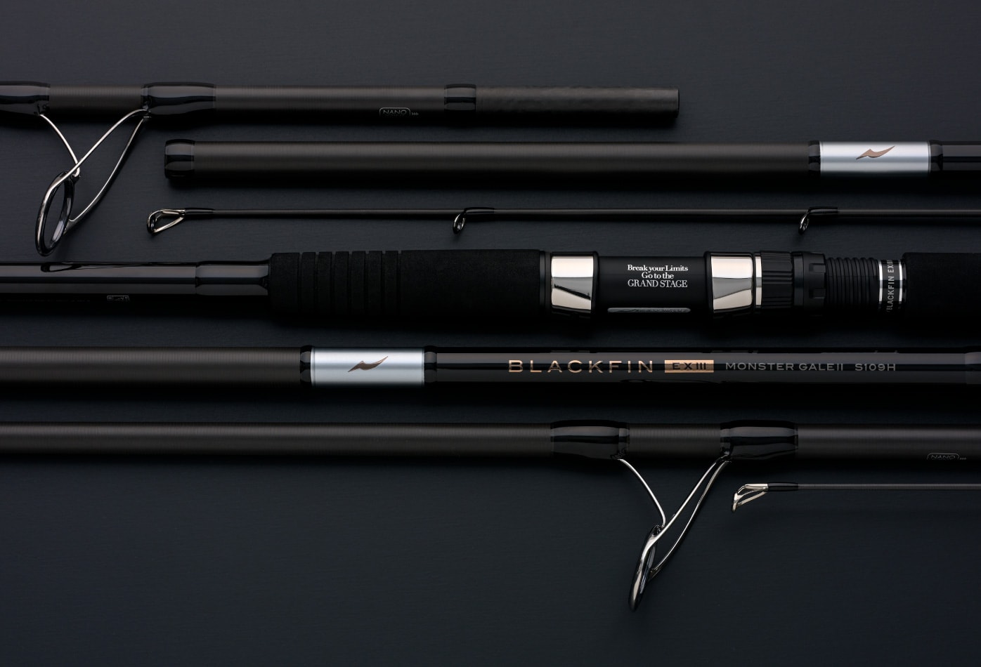 アピア ブラックフィン EXIII モンスターゲイルII S109H